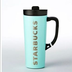 RARE Starbucks Mint Green Stainless Steel Tumbler